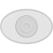 Ekena Millwork Standard Dalton Bullseye Rosette with Beveled Edge, 8"W x 5 1/4"H x 1/2"P ROSP080X053X050DAL03 - alternate 2
